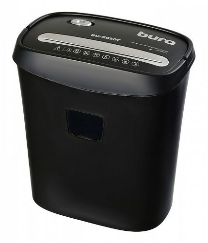 Уничтожитель бумаг BURO Home BU-S050C,  P-3,  5х35 мм [os050c]
