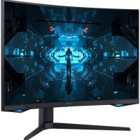 Монитор Samsung LC27G75TQSIXCI 27, черный VA QLED изогнутый GAMING-монитор Odyssey G7 2560x1440 1ms 2500:1 600cd 178/178 HDMI 2*DP USB-hub 240Hz G-Sync HDR600 HAS Pivot Black