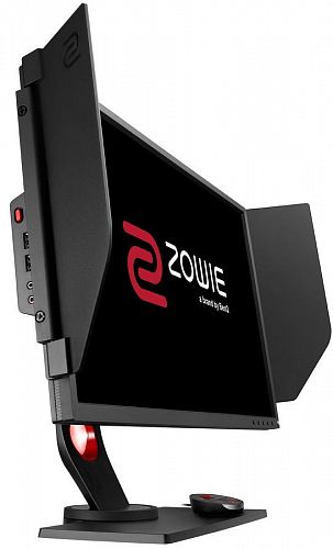 Монитор BenQ 9H.LFNLB.QBE 25 ZOWIE by BenQ XL2540 Gray с поворотом экрана (LED, 1920x1080, 240Hz, 1 ms, 170°/160°, 400 cd/m, 12M:1, +DVI, +2xHDMI, +DisplayPort)