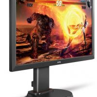 Монитор BenQ 9H.LHJLB.QBE 24 ZOWIE by BenQ RL2460S Gray с поворотом экрана (LED, 1920x1080, 1 ms, 170°/160°, 250 cd/m, 12M:1, +DVI, +3xHDMI, +MM)