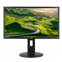 Монитор ACER 24 Gaming XF240Hbmjdpr, 1920x1080, 16:9, 144 Hz, TN, черный/оранжевый (UM.FX0EE.001)
