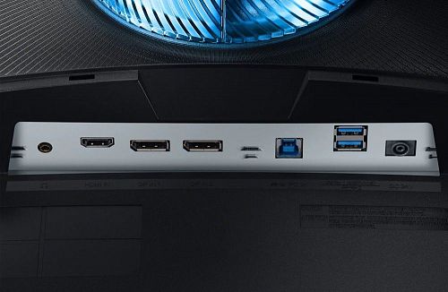Монитор Samsung LC32G75TQSIXCI 31,5, черный A QLED изогнутый GAMING-монитор Odyssey G7 2560x1440 1ms 2500:1 600cd 178/178 HDMI 2*DP USB-hub 240Hz G-Sync HDR600 HAS Pivot Black