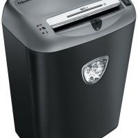 Fellowes FS-46750 Шредер Fellowes®  75Cs.  (12 листов) , 27 литра, 4х38мм (класс 4), SafeSense™, уничтожает: скобы/скрепки/карты/CD
