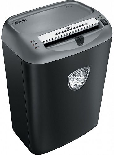 Fellowes FS-46750 Шредер Fellowes®  75Cs.  (12 листов) , 27 литра, 4х38мм (класс 4), SafeSense™, уничтожает: скобы/скрепки/карты/CD