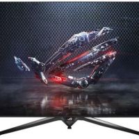 Монитор ASUS 90LM0460-B01370 65 ASUS ROG Swift Gaming PG65UQ Black (LED, Wide, 3840x2160, 144Hz, 4ms, 178°/178°, 1000 cd/m, 4000:1, +DP, +4хHDMI, +MM, +USB, )