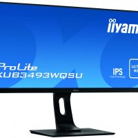 Монитор ЖК IIYAMA ProLite XUB3493WQSU-B1 34 черный IPS LED 4ms 21:9 HDMI M/M матовая HAS Pivot 1000:1 400cd 178гр/178гр 3440x1440 DisplayPort USB 9.5кг