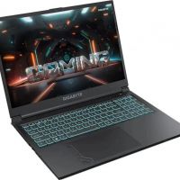 Ноутбук Gigabyte G6 Core i5 13500H 16Gb SSD512Gb NVIDIA GeForce RTX4050 6Gb 16 IPS FHD+ (1920x1200) Free DOS black WiFi BT Cam (MF-52KZ853SD)