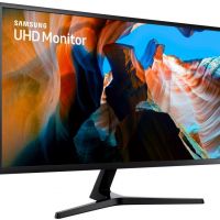 Монитор 32 Samsung U32J590UQI Dark Blue Gray (VA, LCD, LED, 3840x1080, 4 ms, 178°/178°, 270 cd/m, 3`000:1, +HDMI , +DP, +FreeSync)