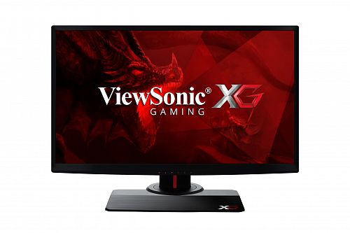 Монитор 24.5 Viewsonic XG2530 Black-Red с поворотом экрана (LED, 1920x1080, 1 ms, 170°/160°, 400 cd/m, 120M:1, +2xHDMI, +DisplayPort, +2xUSB, +MM)