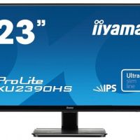 Монитор 23 Iiyama ProLite XU2390HS-1 (1920*1080, 5 мс, 250 кд/м2, 5000000:1, 178°/178°) AH-IPS, DVI-D (HDCP), HDMI, VGA (D-Sub), аудио стерео, SPK (XU2390HS-B1)