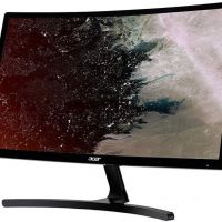 Монитор Acer UM.UE2EE.A01 23.6 ED242QRAbidpx (16:9)/VA(LED)/1920x1080/4ms/250nits/3000:1/DVI + HDMI + DP + Audio Out/DP/HDMI FreeSync/Black Curved 1800R/144Hz/VESA No