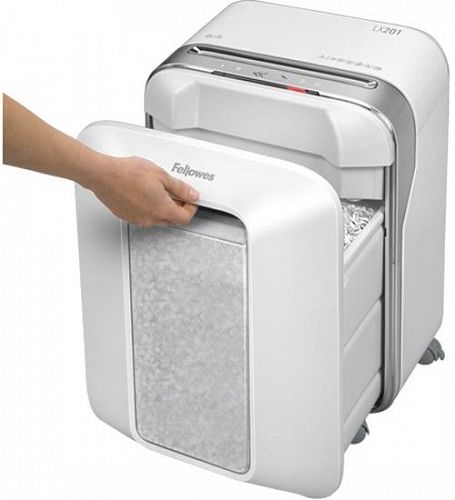 Уничтожитель бумаг FELLOWES PowerShred LX201 белый [FS-50501]