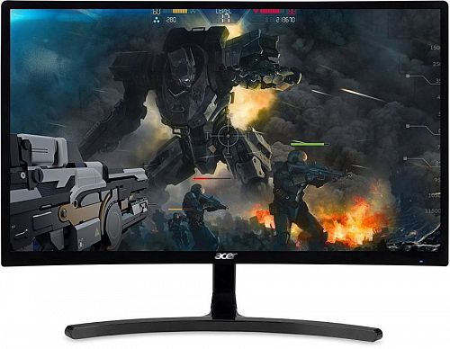 Монитор Acer UM.UE2EE.A01 23.6 ED242QRAbidpx (16:9)/VA(LED)/1920x1080/4ms/250nits/3000:1/DVI + HDMI + DP + Audio Out/DP/HDMI FreeSync/Black Curved 1800R/144Hz/VESA No