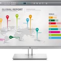 Монитор ЖК HP EliteDisplay E273q 27,2560 x 1440,60 Гц,IPS,5 мс,1000:1,350 кд/м2,178°/178°,VGA,HDMI,DisplayPort 1.2,2 USB 3.0,USB Type-C,(1FH52AA)