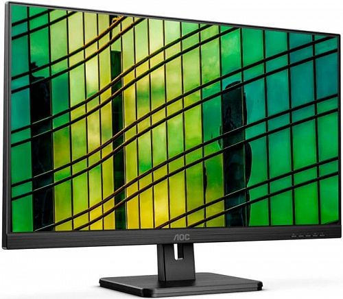 Монитор AOC 27E2QAE 27 27E2QAE Black (IPS, 1920x1080, 75Hz, 4 ms, 178°/178°, 250 cd/m, 20M:1, +HDMI, +DisplayPort 1.2, +MM)