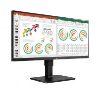 Монитор LG 34BN770-B (34, black, IPS, 21:9, 2хHDMI, 300сd, 178/178, 3440 х 1440, USB 3.0, 10,3 кг.)