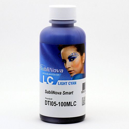 Чернила сублимационные InkTec (DTI05-100MLC) SubliNova Smart Light Cyan, 100мл