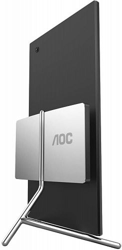 Монитор AOC U32U1 32 U32U1 Black-Silver PORSCHE design с поворотом экрана (4K, IPS, 3840x2160, HDR600, 5 ms, 178°/178°, 50M:1, +HDMI 1.4, +HDMI 2.0, +DisplayPort 1.2, +3xUSB 3.1, +USB-Type C 3.1,