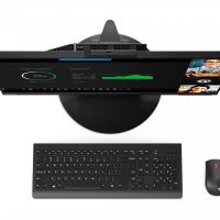 Монитор Lenovo TIO 27 16:9 Non-touch QHD (2560x1440) IPS, 6ms, CR 1000:1, BR 350, 178/178, DP-in, HDMI-in, IR + Cam, USB HUB (2xUSB 3.1 Gen 1), Stereo Speakers, Tilt, Swivel, Lift,