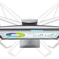 Монитор ЖК HP EliteDisplay E202 20,1600 x 900,60 Гц,IPS,7 мс,1000:1,250 кд/м2,178°/178°,VGA,HDMI,DisplayPort 1.2,3 USB 2.0,(M1F41AA)