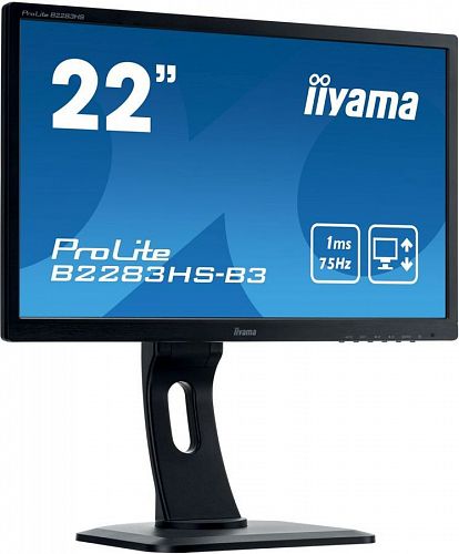 Монитор ЖК IIYAMA ProLite B2283HS-B3 21.5, черный