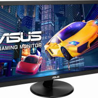 Монитор ASUS 90LM0480-B02170 24 ASUS VP248QG Black (LED, Wide, 1920x1080, 1ms, 170°/160°, 250 cd/m, 100,000,000:1, +DP, +НDMI, +MM, )