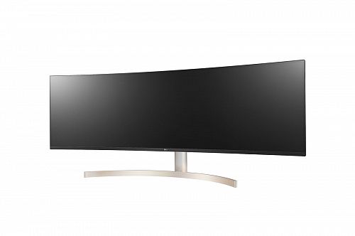Монитор LG 49WL95C-W 49 49WL95C-W LED изогнутый 5120x1440, 5ms, 350cd/m2, 1200:1 (Mega DCR), 178°/178°, 2*HDMI, USB-hub, DP, колонки 20Wx2, HAS, Pivot, Tilt, VESA, Silver-White