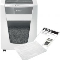 Leitz 80060000 Шредер Leitz IQ Office Pro (секр.P-4)/фрагменты/20лист./30лтр./скрепки/скобы