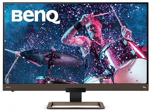 Монитор BENQ EW2780U  27 Metallic Brown-Black, IPS, 4K 3840x2160, 350cd/m, 5 ms (9H.LJ7LA.TBE)