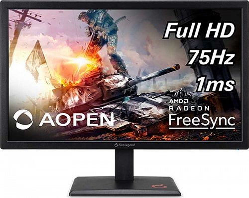 Монитор ACER 21.5 22MH1QSbipx, 1920x1080, 16:9, 144 Hz, TN, Black (UM.WM1EE.S01)