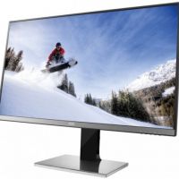 Монитор AOC Q2577PWQ 25 AOC Q2577PWQ 2560x1440@60Hz IPS W-LED 16:9 5ms D-Sub DVI HDMI MHL DP 50M:1 178/178 350cd Speakers HAS Pivot Silver-Black