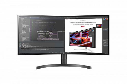Монитор LG 34 34WL85C-B черный IPS LED 5ms 21:9 HDMI DisplayPort M/M Mat HAS 1000:1 350cd USB [34wl85c-b.aruz]