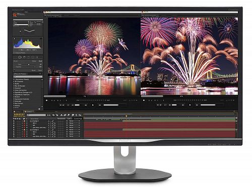 Монитор 32 PHILIPS 328P6VUBREB/00 Black с поворотом экрана (4K, VA, 3840x2160, 4 ms, 178°/178°, 600 cd/m, 80M:1, +2xHDMI 2.0, +DisplayPort 1.4, +4xUSB 3.0, +USB-Type C 3.1, +RJ