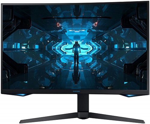 Монитор Samsung LC32G75TQSIXCI 31,5, черный A QLED изогнутый GAMING-монитор Odyssey G7 2560x1440 1ms 2500:1 600cd 178/178 HDMI 2*DP USB-hub 240Hz G-Sync HDR600 HAS Pivot Black