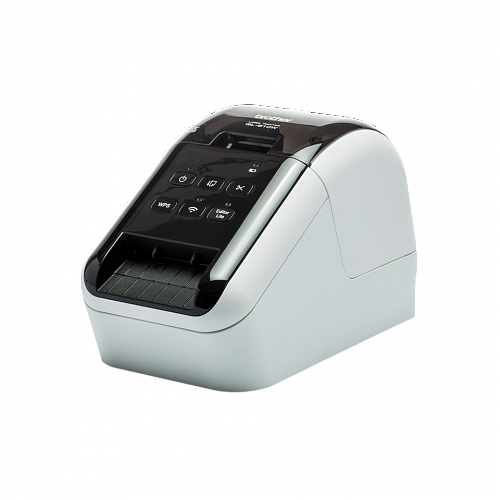 Принтер-этикеток BROTHER QL-810W,черный-серебристый  (QL810WR1)