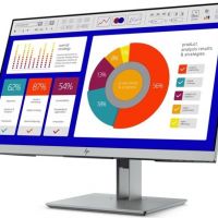 Монитор HP EliteDisplay E243p 23,8,1920x1080,60 Гц,IPS,14 мс,1000:1,260кд/м2,178°/178°,DisplayPort 1.2,HDMI 1.4,VGA,(5FT13AA)
