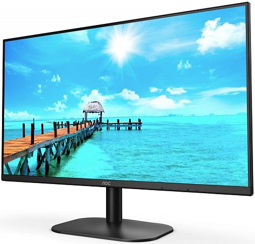 Монитор AOC 27B2H 27 27B2H Black (IPS, 1920x1080, 75Hz, 7 ms, 178°/178°, 250 cd/m, 20M:1, +HDMI 1.4)