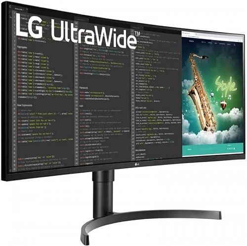 Монитор LG 35WN65C-B 35, черный [35WN65C-B.ARUZ]