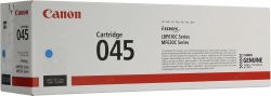 Картридж Canon 045 Cyan для LBP 611/ MF 631 оригинальный