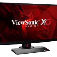 Монитор 24.5 Viewsonic XG2530 Black-Red с поворотом экрана (LED, 1920x1080, 1 ms, 170°/160°, 400 cd/m, 120M:1, +2xHDMI, +DisplayPort, +2xUSB, +MM)