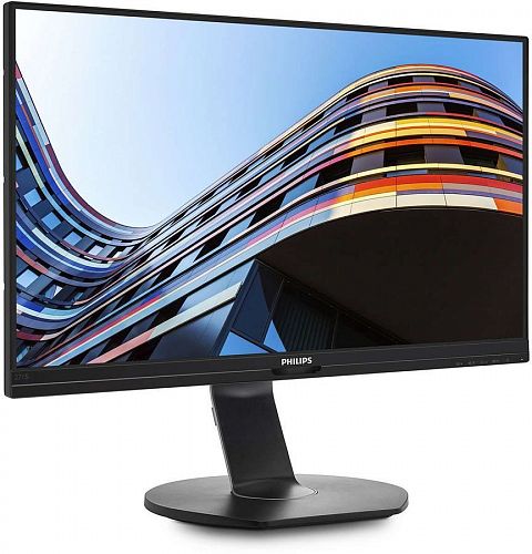 Монитор 27 PHILIPS 271S7QJMB/00 Black с поворотом экрана (IPS, LED, 1920x1080, 5 ms, 178°/178°, 250 cd/m, 20M:1, +HDMI, +DisplayPort, +MM)