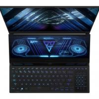 Ноутбук Asus ROG Zephyrus GX650PY-NM085W Ryzen 9 7945HX 32Gb SSD2Tb NVIDIA GeForce RTX4090 16Gb 16 IPS WQXGA (2560x1600) Windows 11 Home black WiFi BT (90NR0BI1-M004X0)