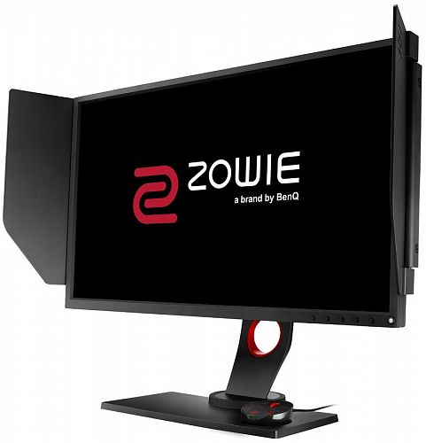Монитор BenQ 9H.LFNLB.QBE 25 ZOWIE by BenQ XL2540 Gray с поворотом экрана (LED, 1920x1080, 240Hz, 1 ms, 170°/160°, 400 cd/m, 12M:1, +DVI, +2xHDMI, +DisplayPort)