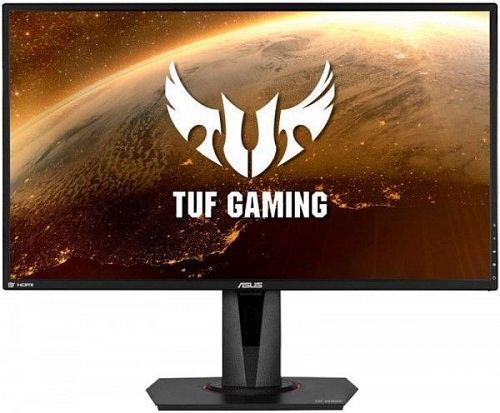 Монитор ASUS 90LM04Z0-B01370 27 ASUS TUF Gaming VG27BQ Black с поворотом экрана (LED, Wide, 2560х1440, 165Hz, 0.4 ms, 170°/160°, 350 cd/m, 100,000,000:1, +DP, +2хHDMI, +HDR-10, +MM)