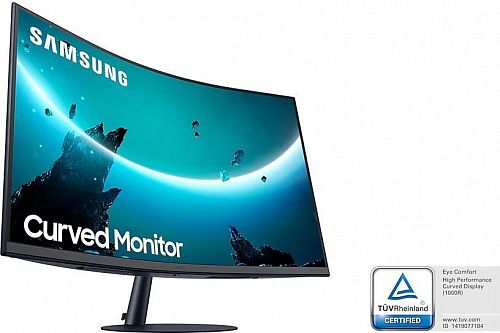 Монитор Samsung LC27T550FDIXCI LC27T550FDIXCI 27, черный [LC27T550FDIXCI]