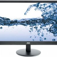 Монитор AOC E2270SWHN 21.5 AOC E2270SWHN Black (LED, 1920x1080, 5 ms, 90°/65°, 200 cd/m, 20M:1, +HDMI)