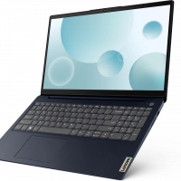 Ноутбук Lenovo IdeaPad 3 15IAU7 15.6(1920x1080 IPS) / Intel Core i5 1235U (1.3Ghz) / 8192Mb / 512SSDGb / noDVD / Int:Intel Iris Xe Graphics / Cam / BT / WiFi / 38WHr / war 1y / 1.65kg / abyss blue / noOS + 65W, RU kbd 82RK003