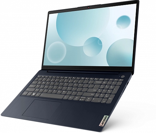 Ноутбук Lenovo IdeaPad 3 15IAU7 15.6(1920x1080 IPS) / Intel Core i5 1235U (1.3Ghz) / 8192Mb / 512SSDGb / noDVD / Int:Intel Iris Xe Graphics / Cam / BT / WiFi / 38WHr / war 1y / 1.65kg / abyss blue / noOS + 65W, RU kbd 82RK003