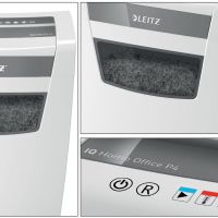 Leitz 80090000 Шредер Leitz IQ Home Office (секр.P-4)/фрагменты/10лист./23лтр./скрепки/скобы