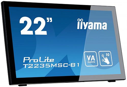Монитор ЖК IIYAMA ProLite T2235MSC-B1 22, черный